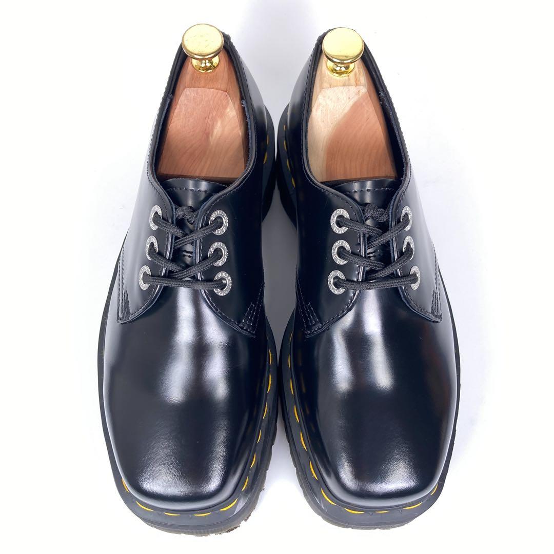 ドクターマーチン　1461 QUAD SQUARED　超厚底スクエアトゥ3ホール