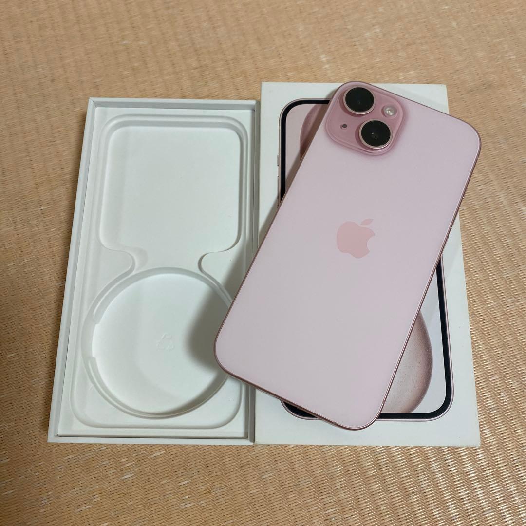 Apple iPhone 15 ピンク 本体 箱付き