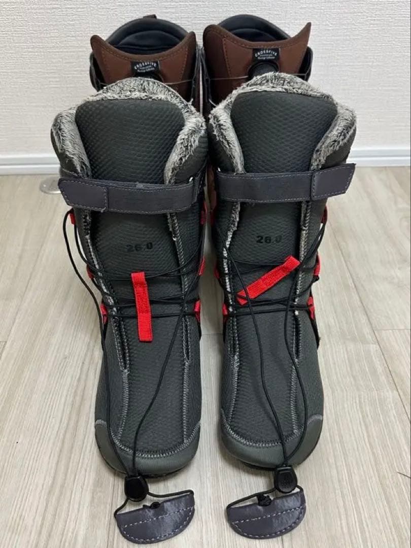 クロスファイブ　スノーボードブーツ（ブーツケース付）