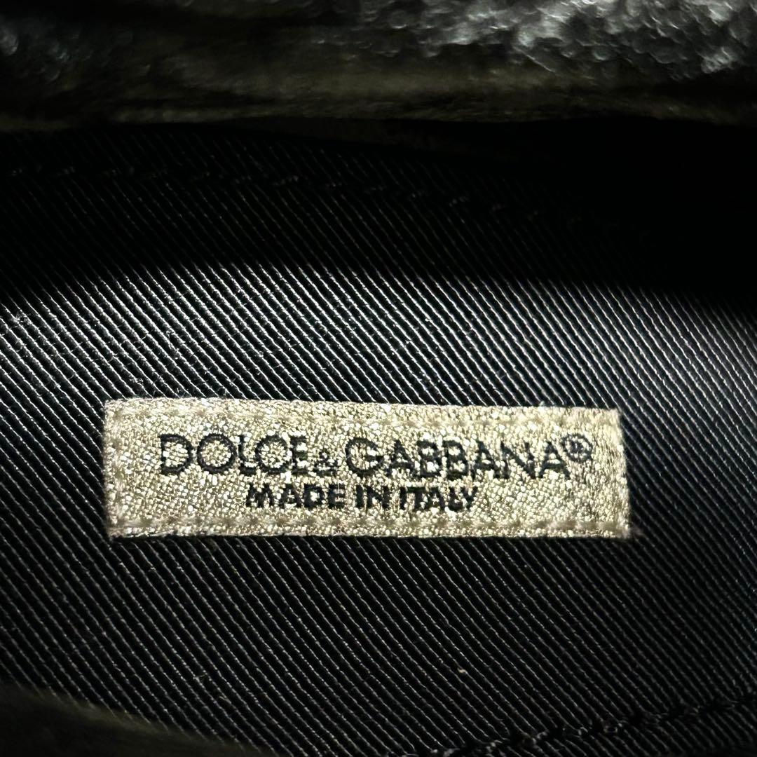 ドルチェ&ガッバーナ デニム×レース ショートブーツ 39 ヒール12.5cm