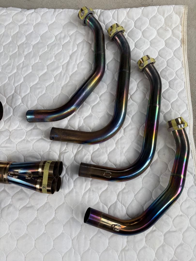 【3日間限定価格】Z900RS ストライカーチタンマフラー　フルエキ8BL用