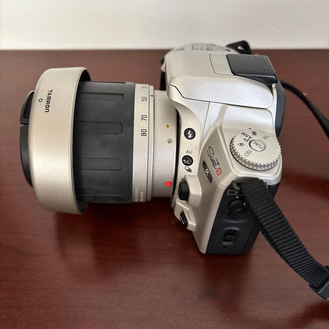 MINOLTA Switch 8フィルムカメラ TAMRONレンズ付きバッグ付き