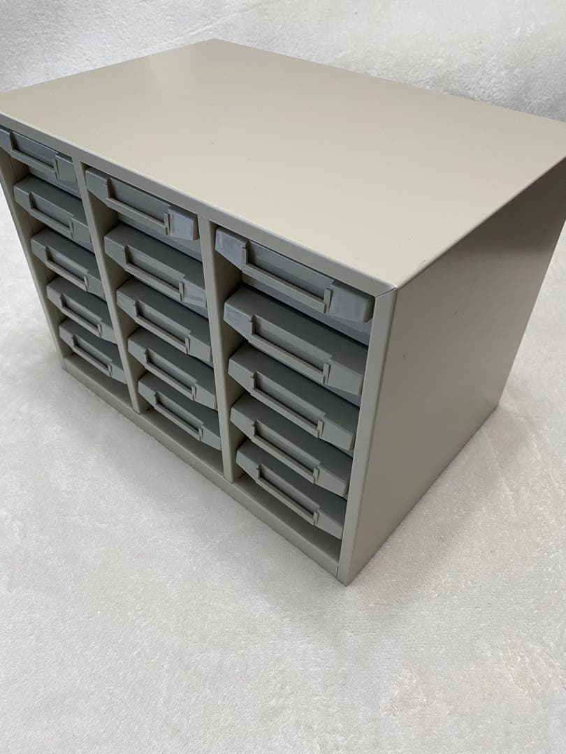 TRUSCO中山 バンラックケース B型 3列5段 B-35-NG ネオグレー