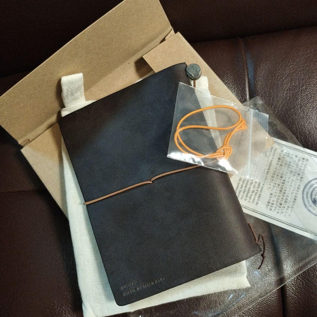 トラベラーズノート パスポートサイズ MIDORI ブラウン