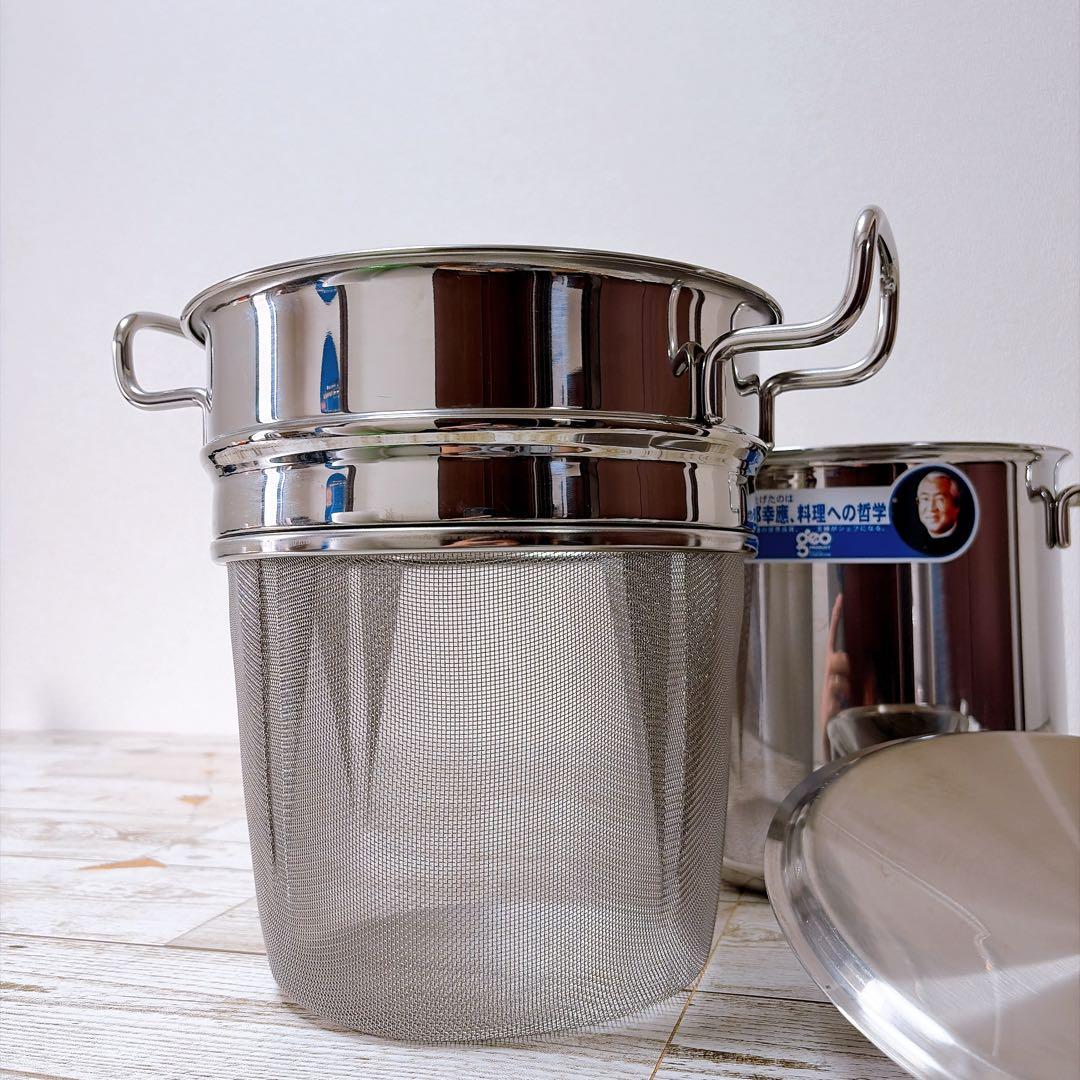 T*i様 宮崎製作所 ジオプロダクトパスタポット 21cm 日本製 IH対応GE