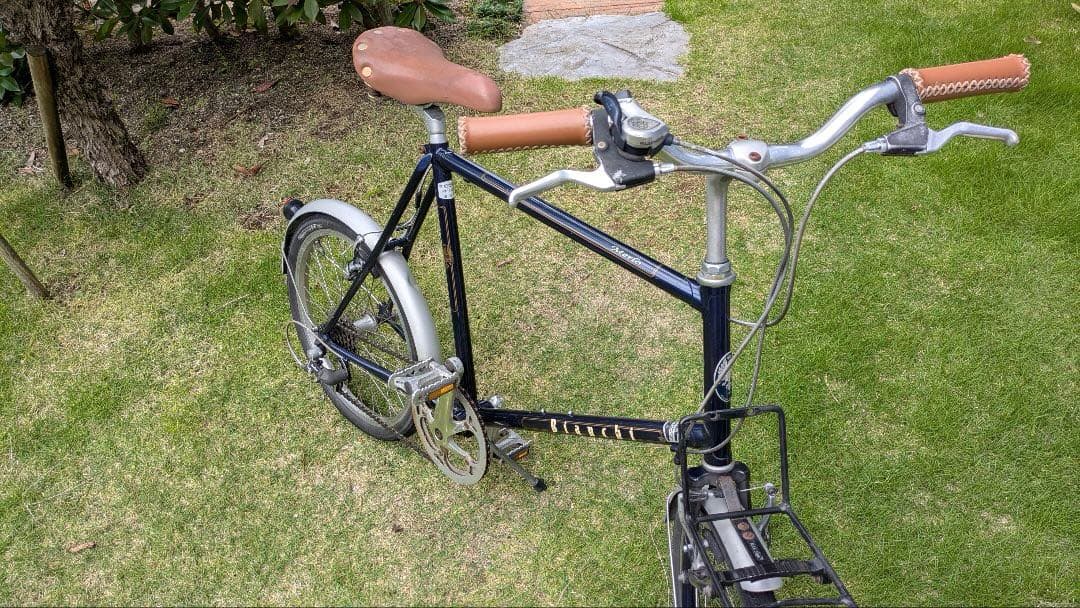 Bianchi ビアンキ ミニベロ ネイビー