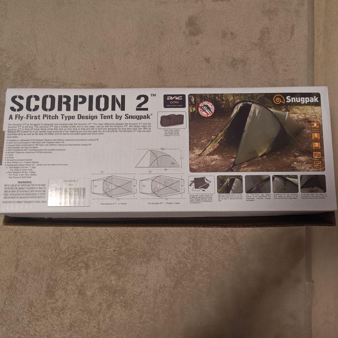 スナグパック　スコーピオン2　新品未使用
