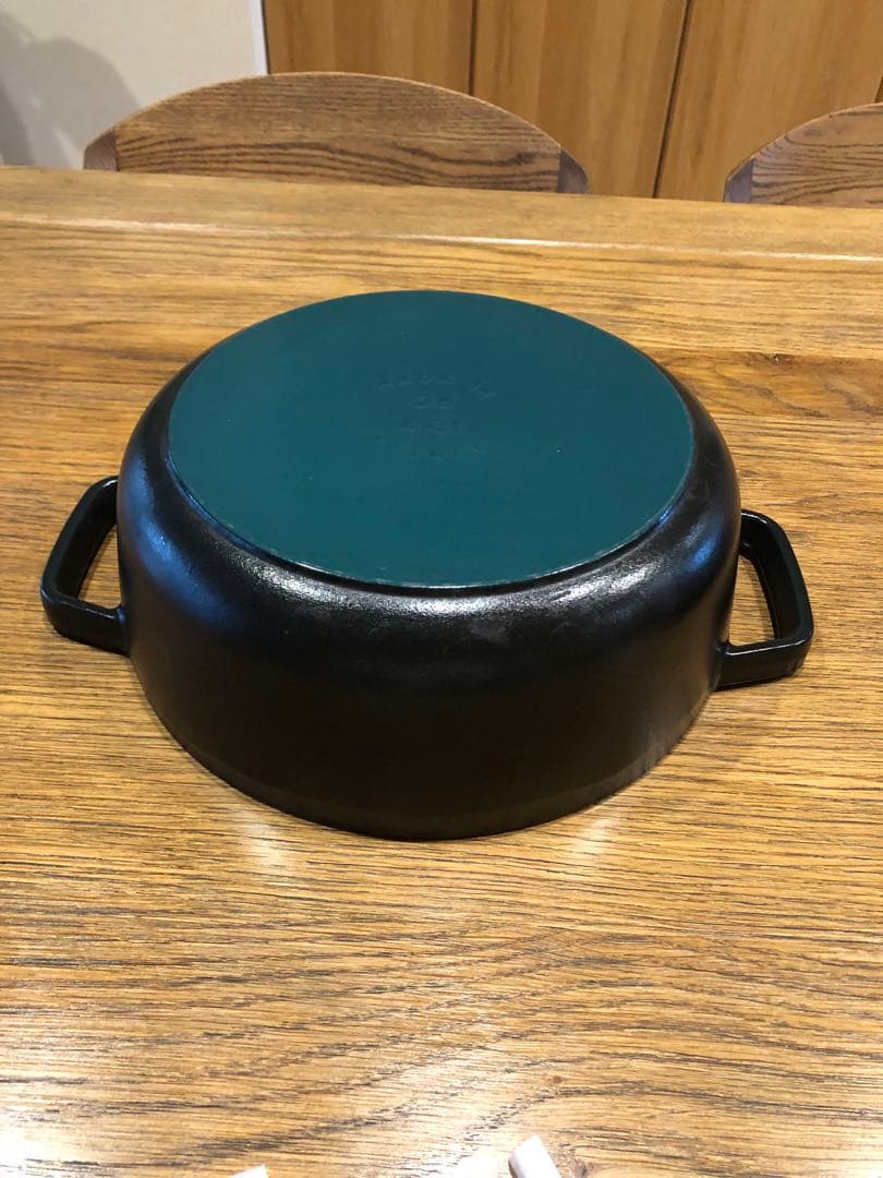 STAUB ストウブ鍋　26 黒　シャロー
