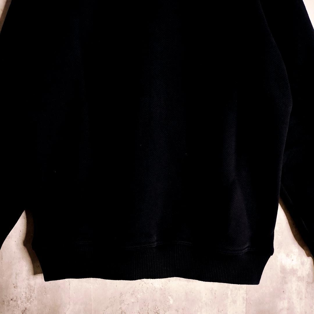 【現行タグ・美品】バーバリー プロ―サムラベル EKD騎士 スウェット 黒