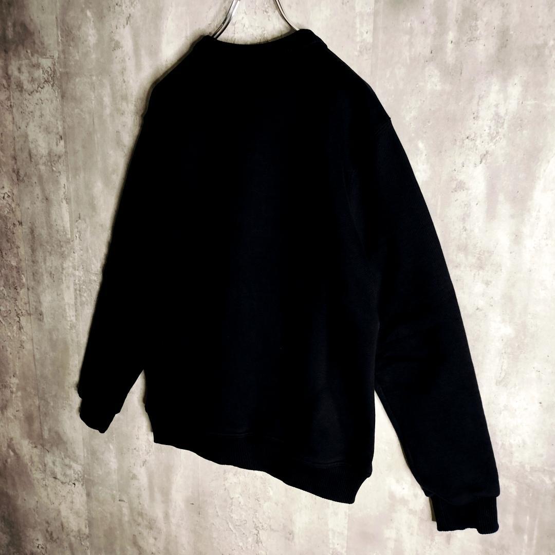 【現行タグ・美品】バーバリー プロ―サムラベル EKD騎士 スウェット 黒