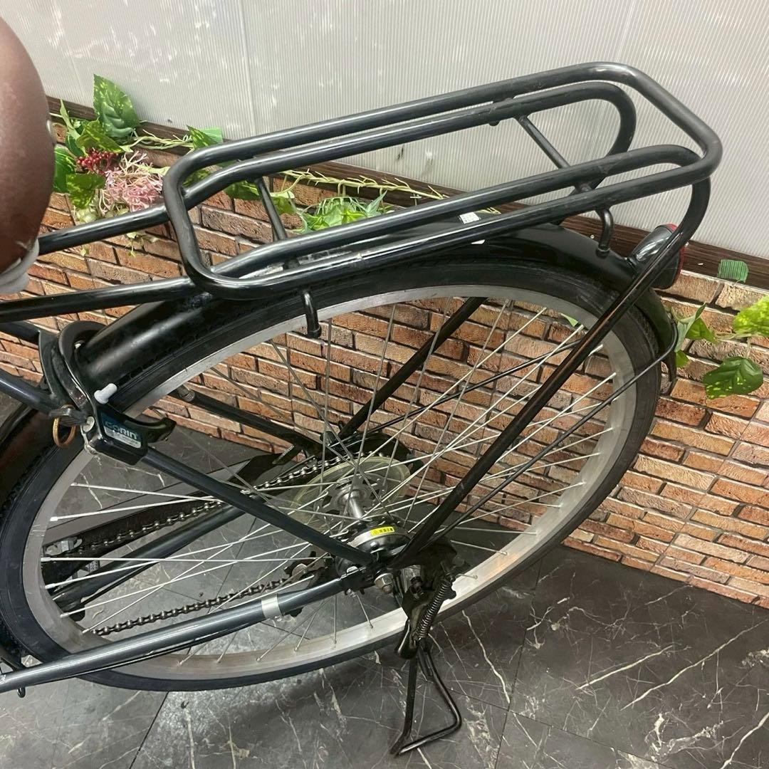 【61】一般車 ママチャリ VROOK グレー 27インチ 外装変速付き