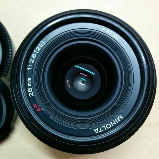 MINOLTA AF 28mm F2.8 単焦点 ソニー Aマウント