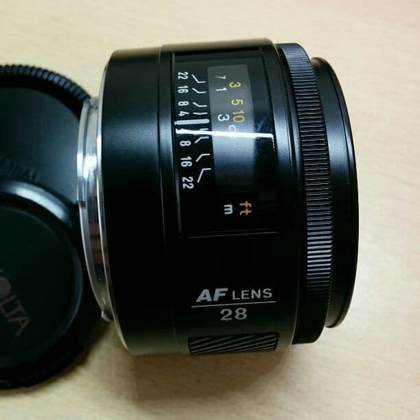 MINOLTA AF 28mm F2.8 単焦点 ソニー Aマウント