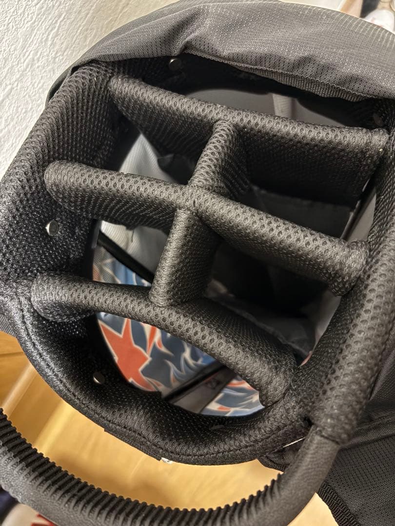 LOUDMOUTH キャディバッグ 星柄