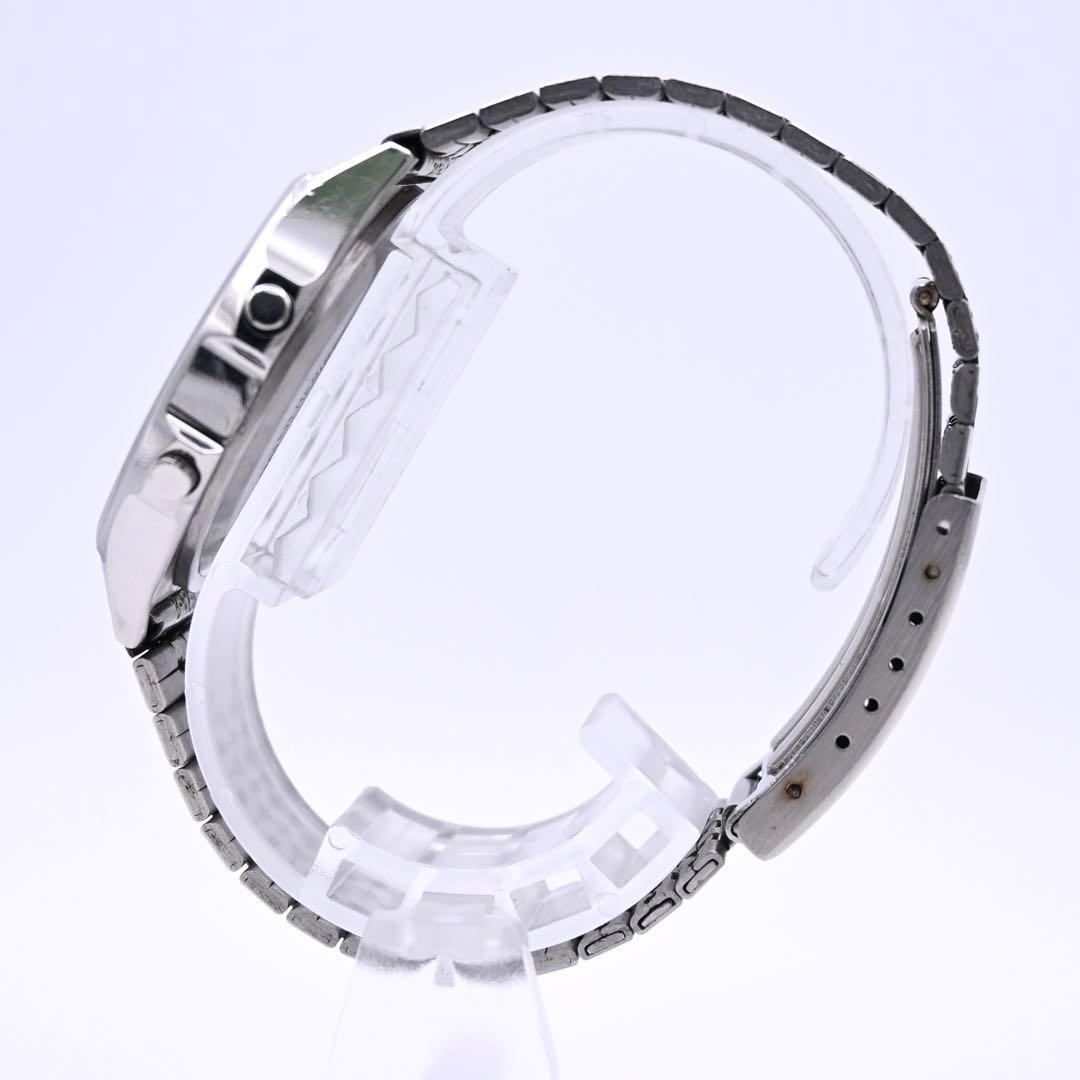 CASIO W-36 カジキ デジタル 腕時計 シルバー 新品電池 稼働品