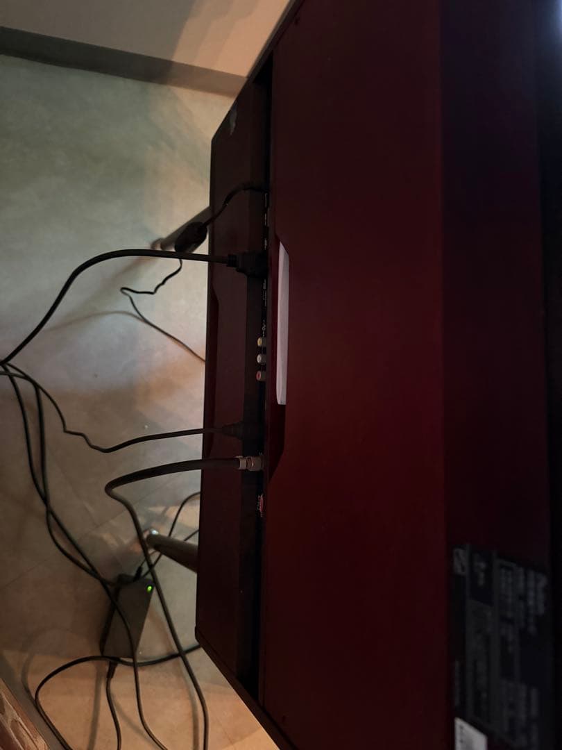 ドウシシャ　レトロ風テレビ 　VT−203BR 長脚 短脚 あり