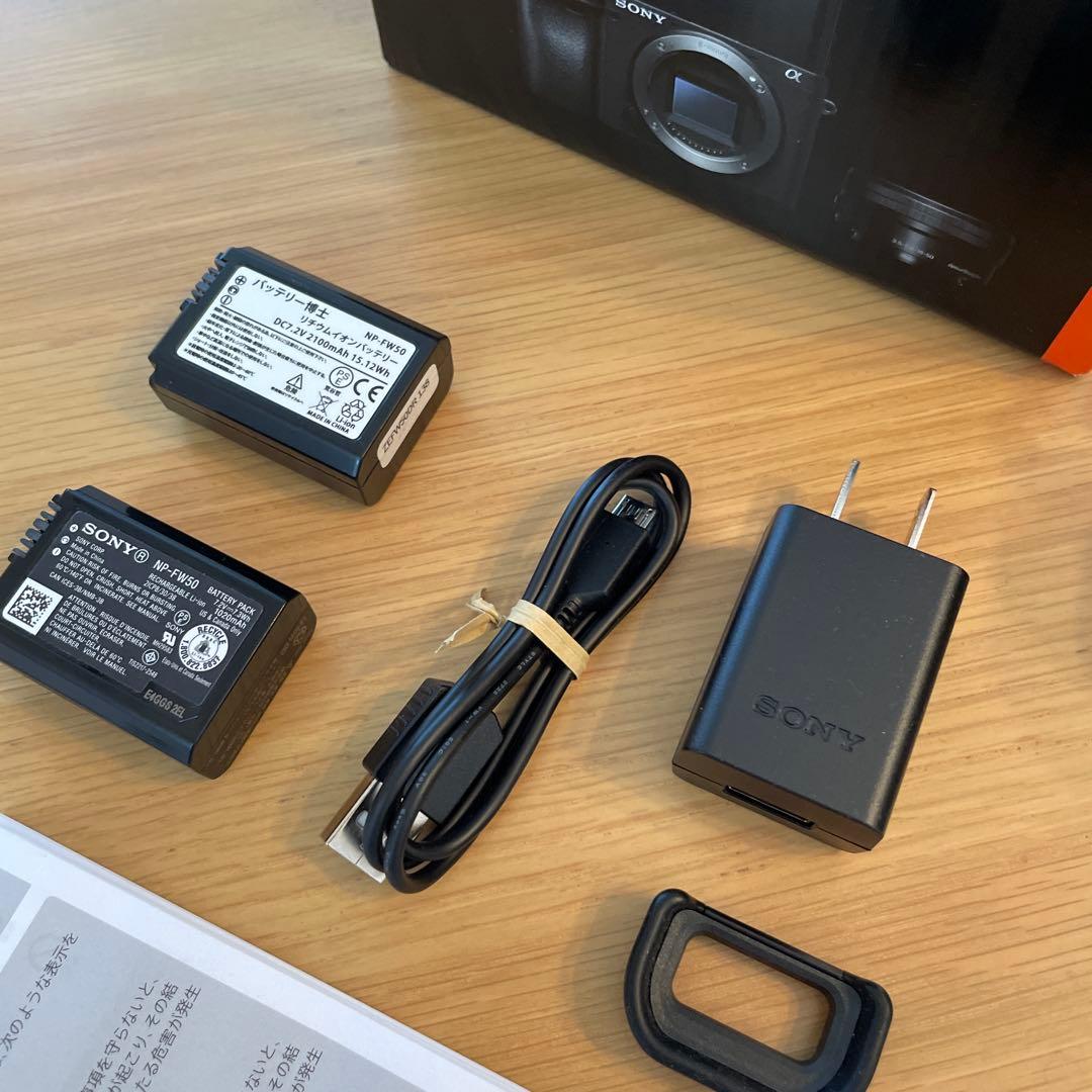 ソニー α6400 ミラーレス一眼カメラ シルバー ILCE-6400K