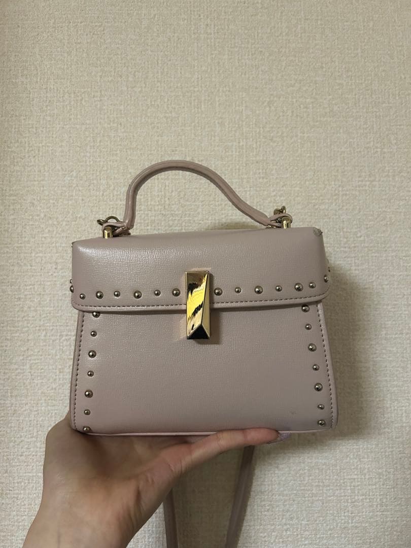 CELFORD 【リュタン】ビジュースタッズポシェット s ピンク