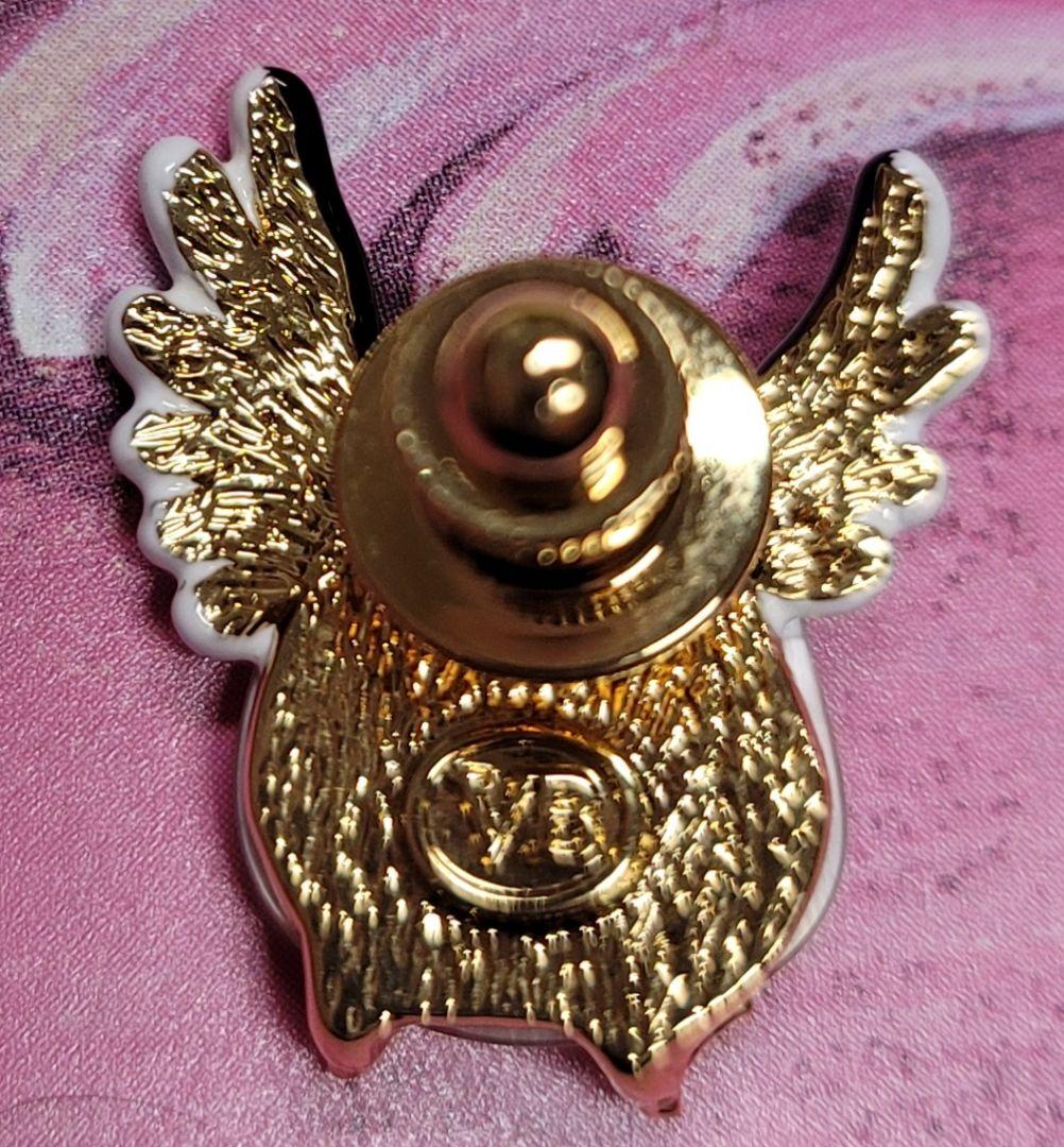 新品　ヴァンドームブティック　シマエナガ　ピンブローチ