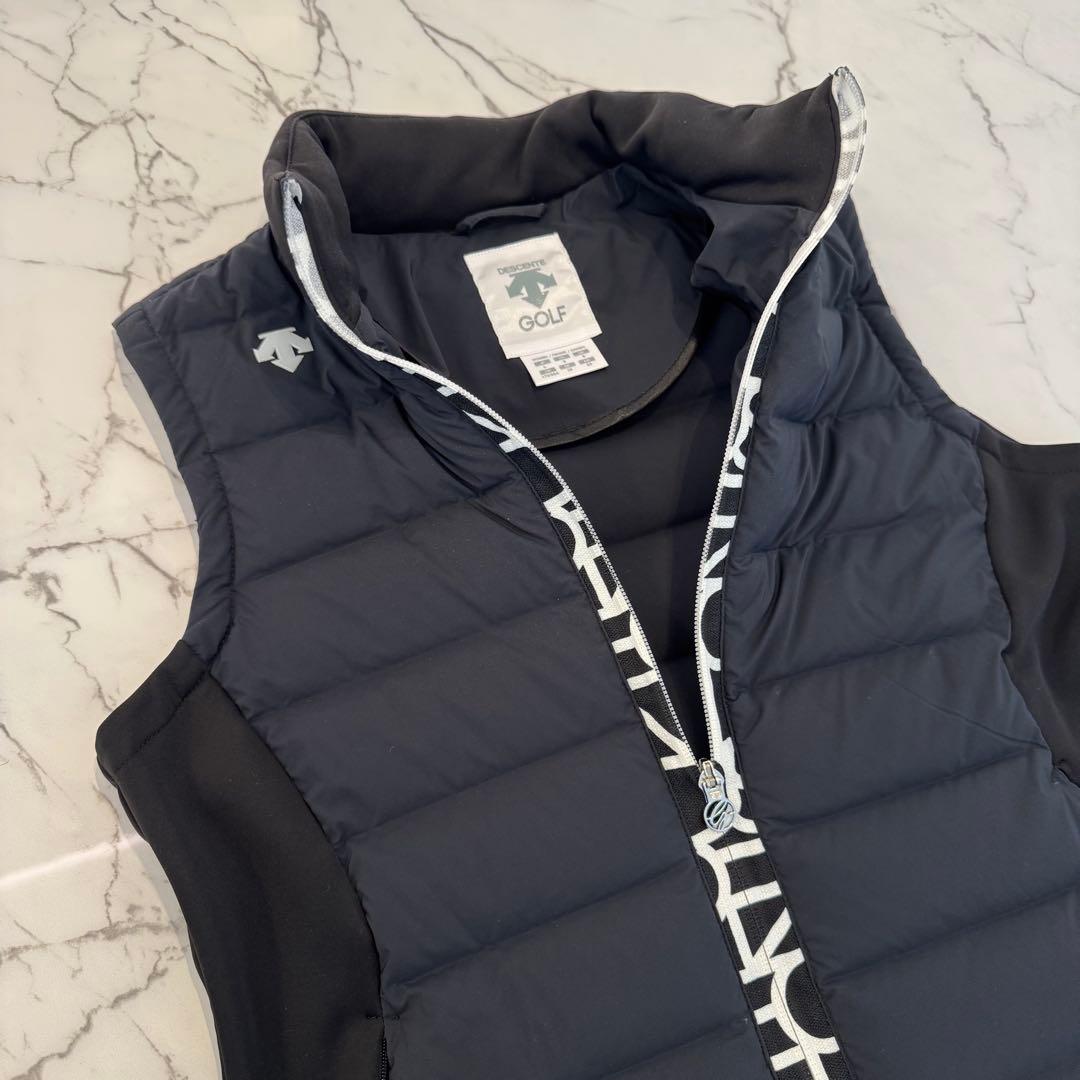 ●着用10回ほど● DESCENTE ゴルフ ベスト ブラック　サイズL