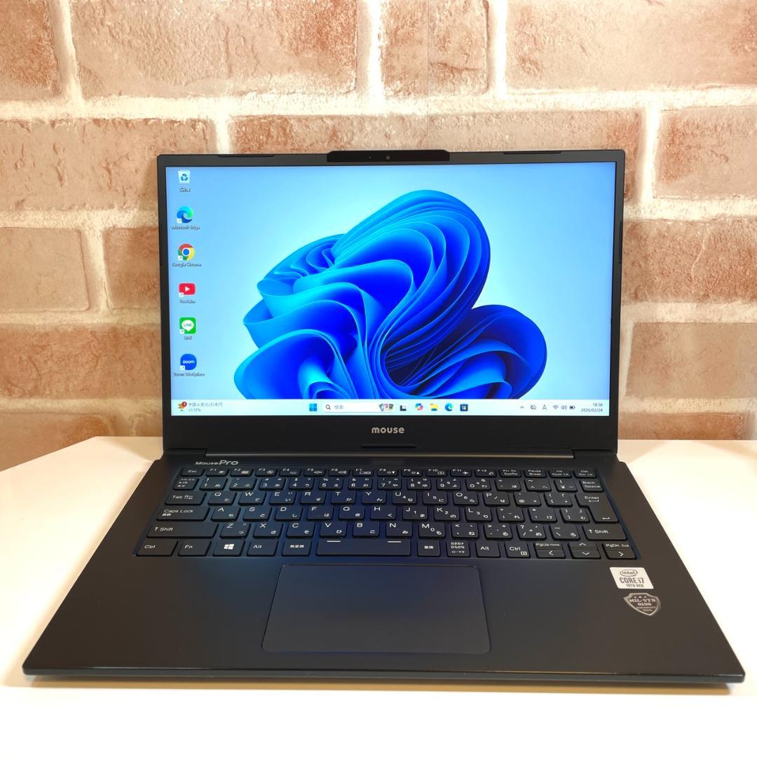 第10世代Corei7 メモリ16GB 14.0インチ Mouse SS2