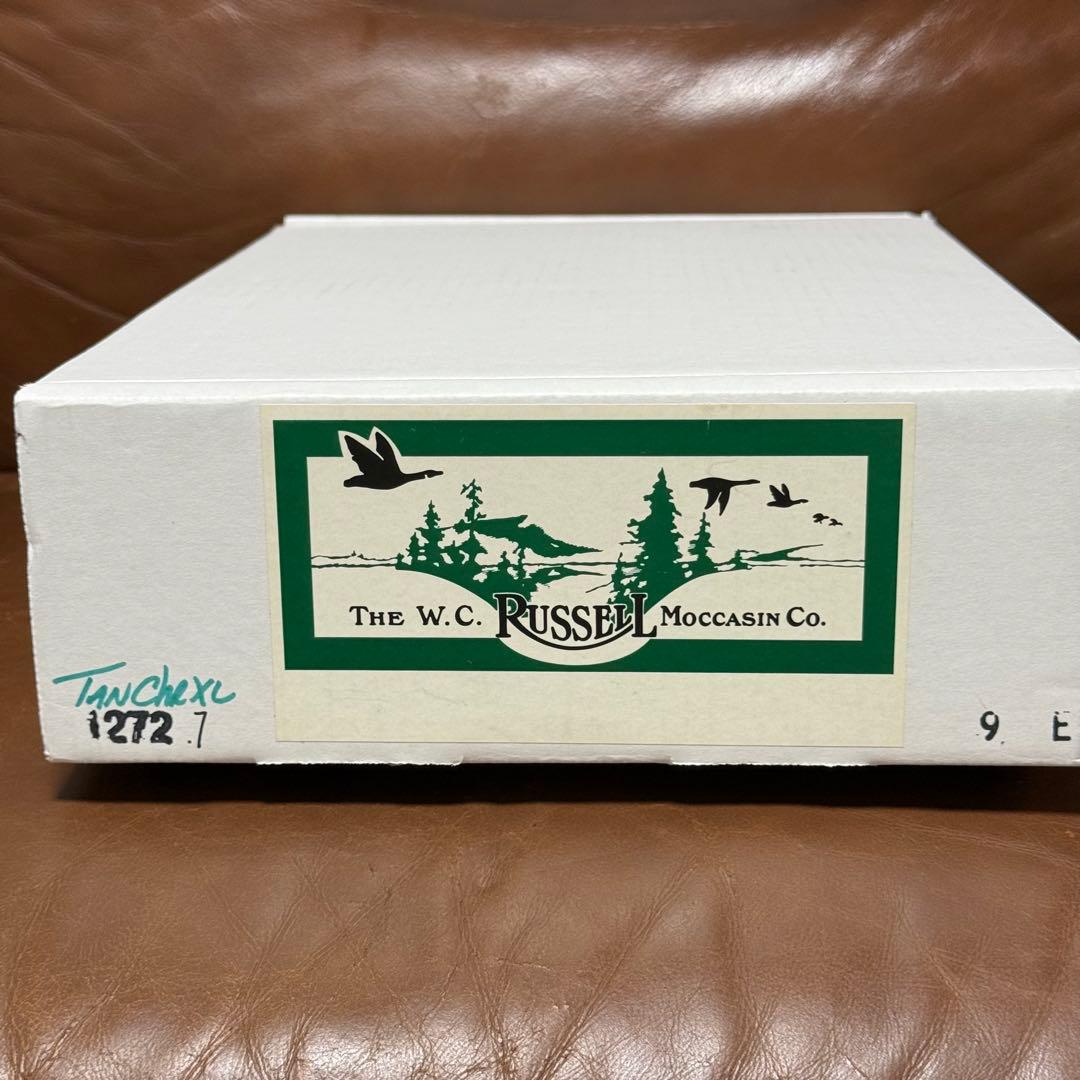 【使用数回のみ】ラッセルモカシン 1272 フィッシングオックスフォード