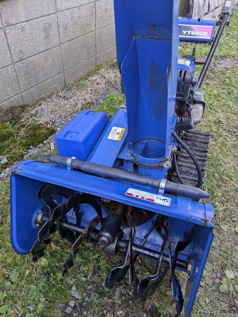 北海道札幌近郊！　ヤマハYT660E　中古除雪機　実動ですが、ジャンク扱い
