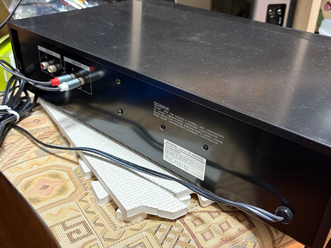 SONY ステレオカセットデッキ TC-K555Es