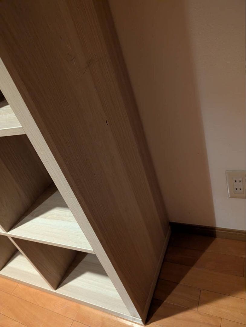 【購入前にコメント】IKEA イケア カラックス 扉 シェルフ 棚家具 ウッド