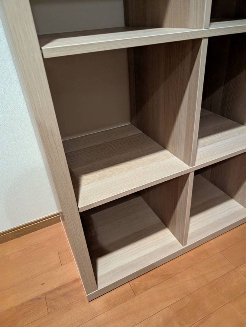 【購入前にコメント】IKEA イケア カラックス 扉 シェルフ 棚家具 ウッド