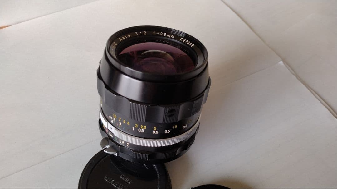 ★ニッコール　Nikkor-N.C Auto 28mm f/2 レンズ