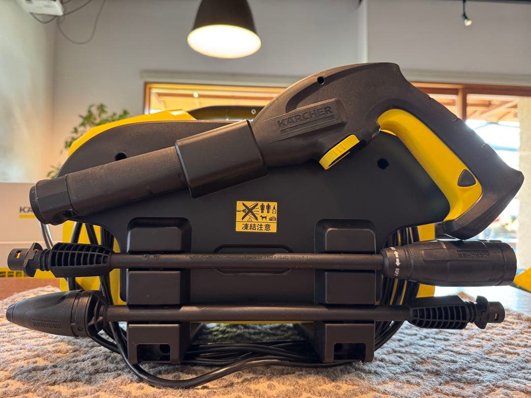 KARCHER K2 サイレント 高圧洗浄機 【自吸用ホースとフィルター付き】