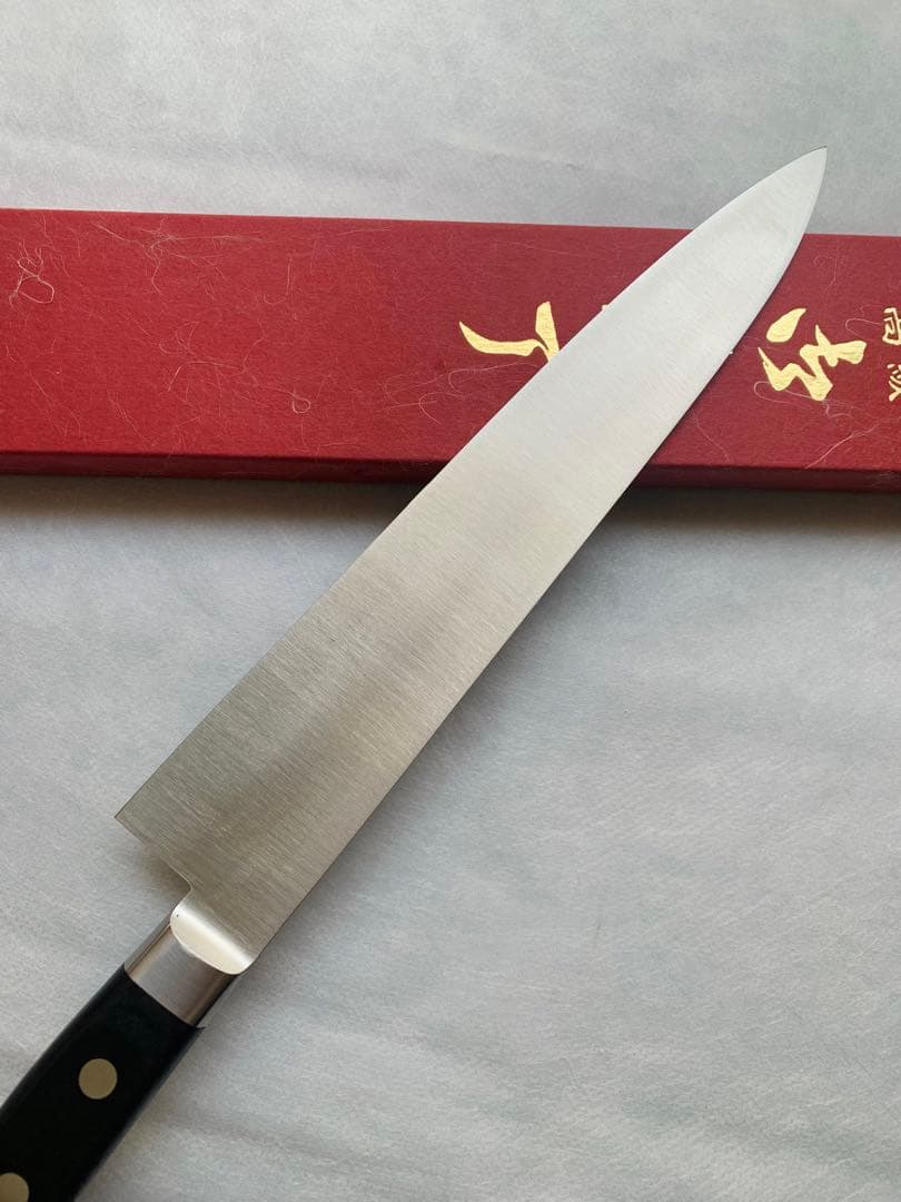 堺刃物　牛刀　包丁　8寸　全鋼　日本鋼