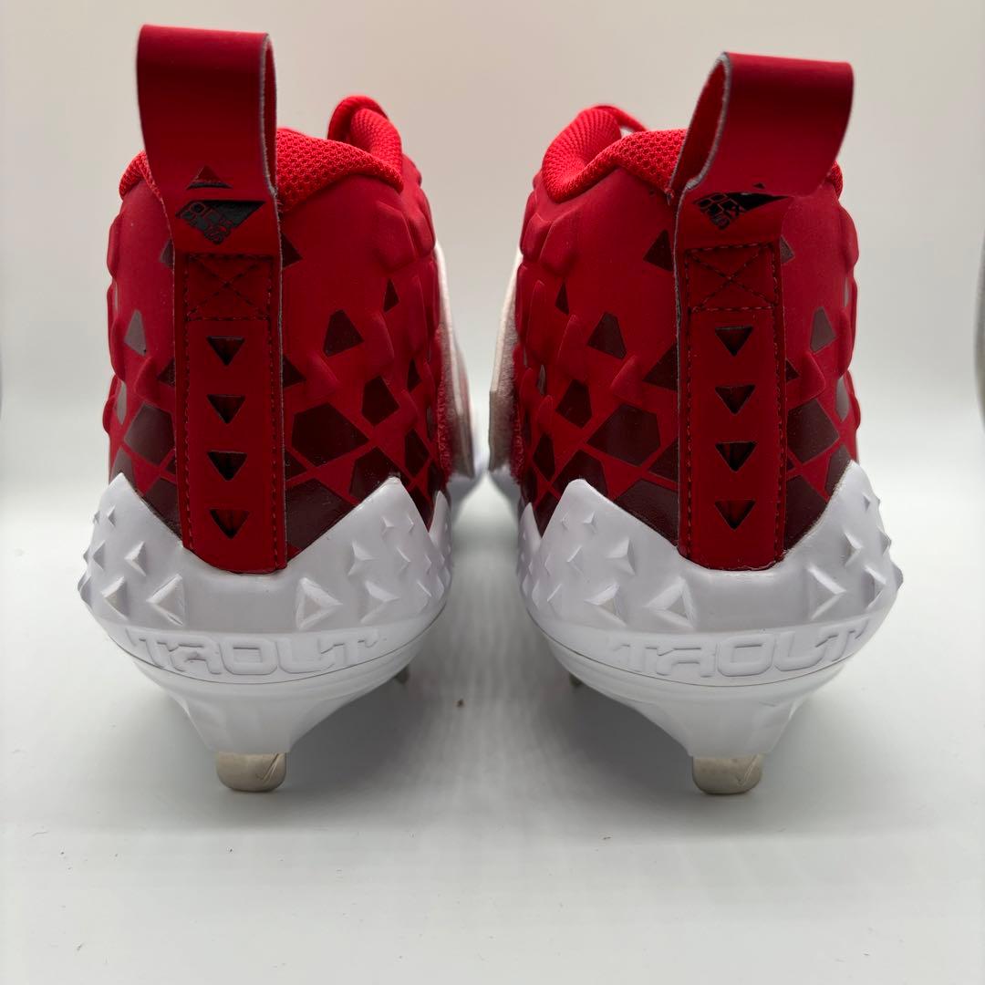 NIKE 野球　スパイク　金具　レッド 赤 27㎝ミドルカット 軽量