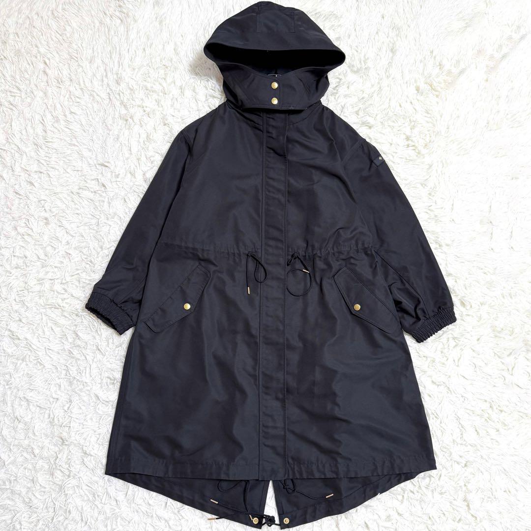 【23SS】TATRAS タトラス TESEAGE モッズコート 金ボタン 黒