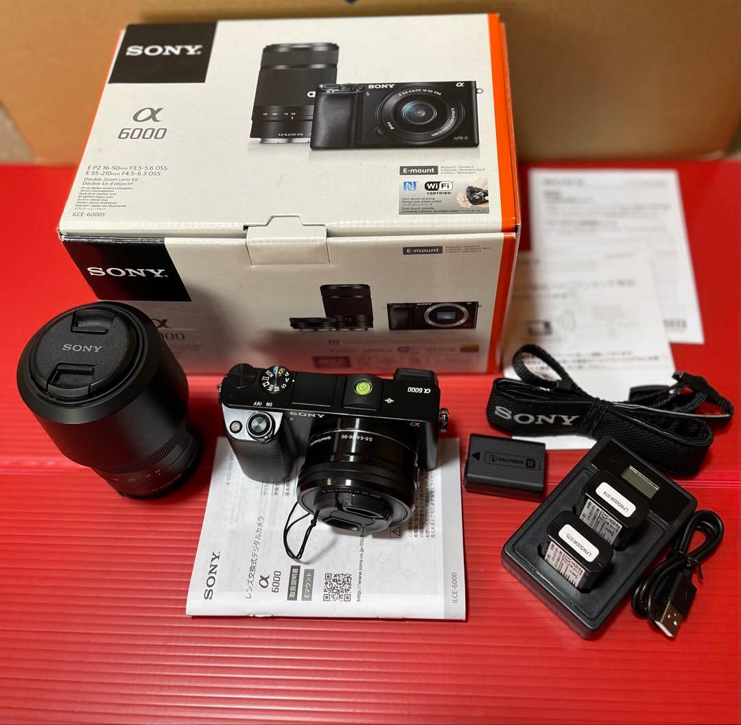 SONY α6000 ダブルズームレンズキット