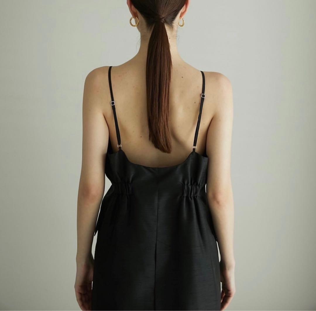 トップス LA PEAU DE GEM jacquard camisole jacket