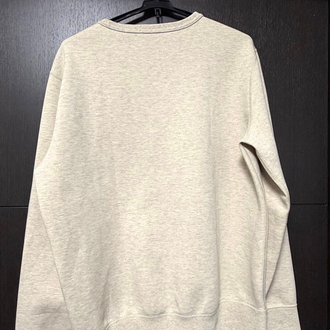 POLO RALPH LAUREN ライトベージュトレーナー Mサイズ