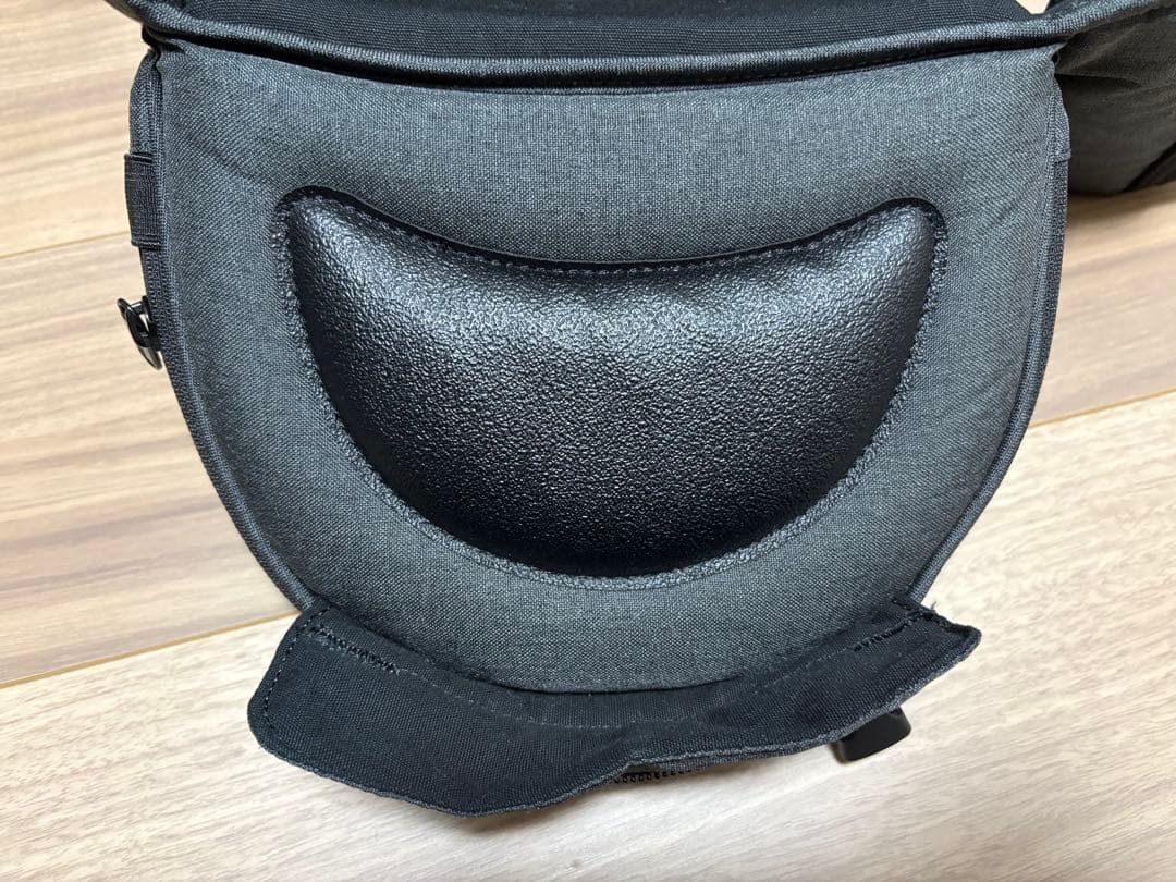 【ミアミリー】抱っこ紐 グレー （収納バッグ付き）