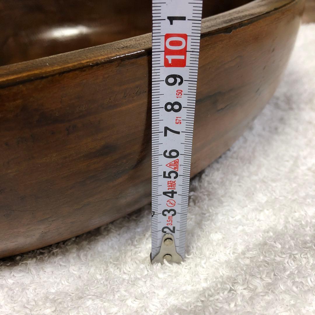 そばこね鉢　蕎麦　くり抜き　無垢　業務用