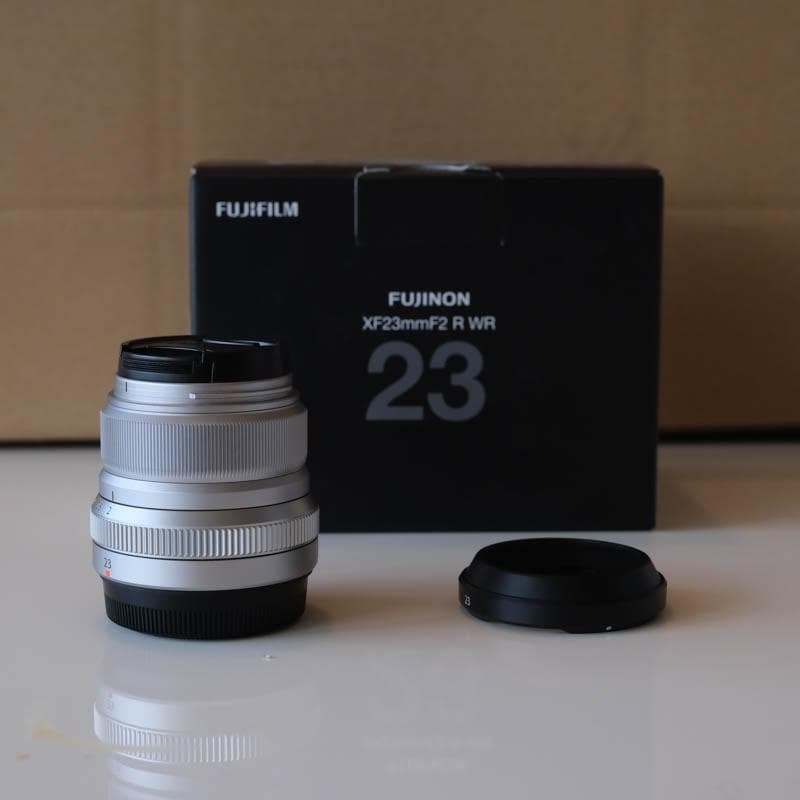 Fujinon XF 23mm F2 R WR シルバー