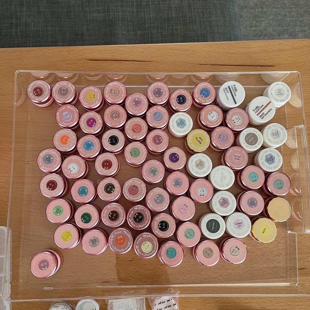 ネイルアート用品セット LEDライト付き