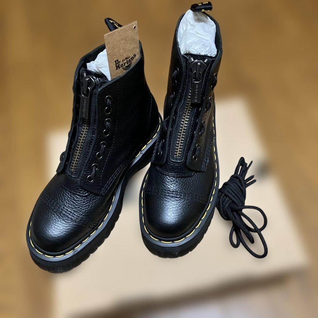ドクターマーチンSINCLAIR厚底レザーブーツ