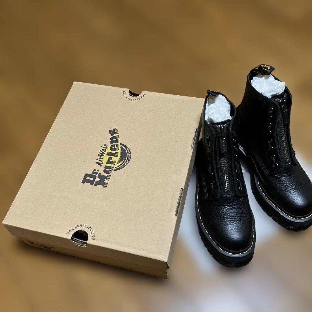 ドクターマーチンSINCLAIR厚底レザーブーツ