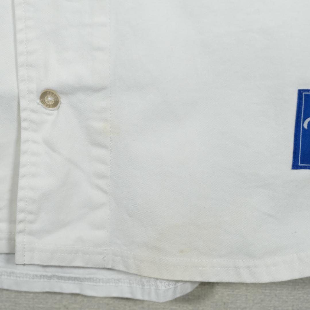 KEBOZ味仙 名古屋限定コラボ ベースボールシャツ ホワイト S