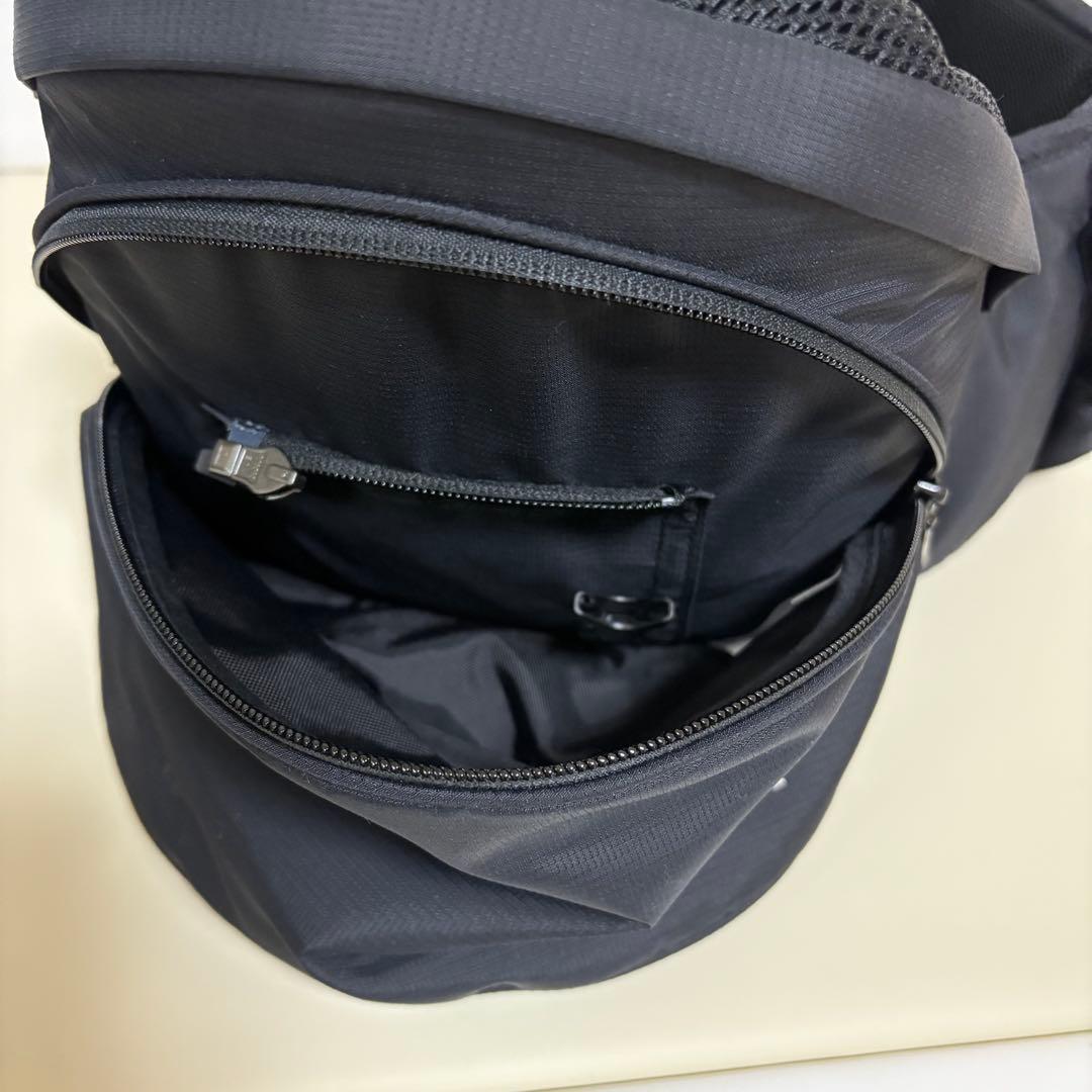 【美品】ポルバンアドバンス ヒップシート シングルショルダー付 ブラック 黒