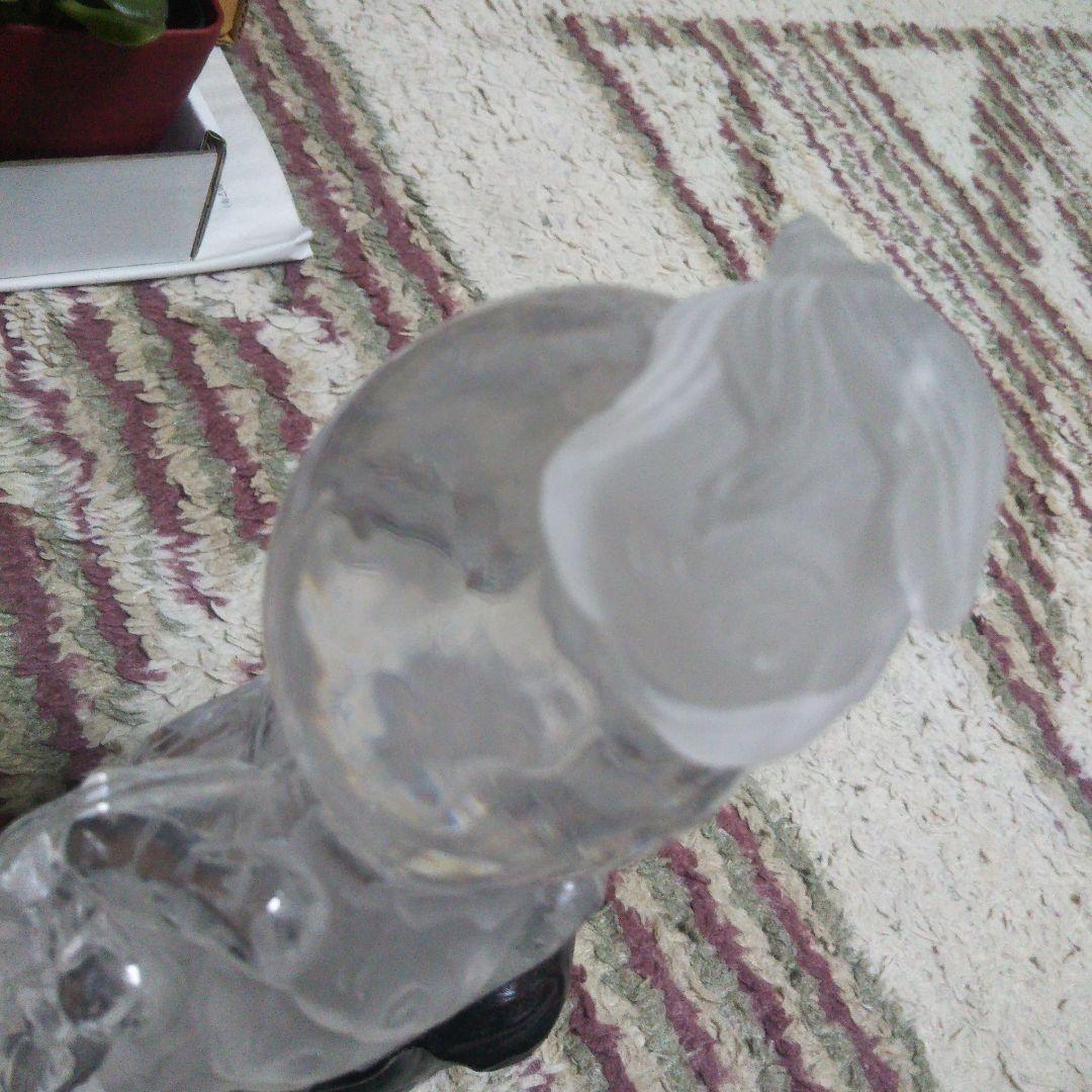 水晶 彫刻 昇り龍 ブラジル産