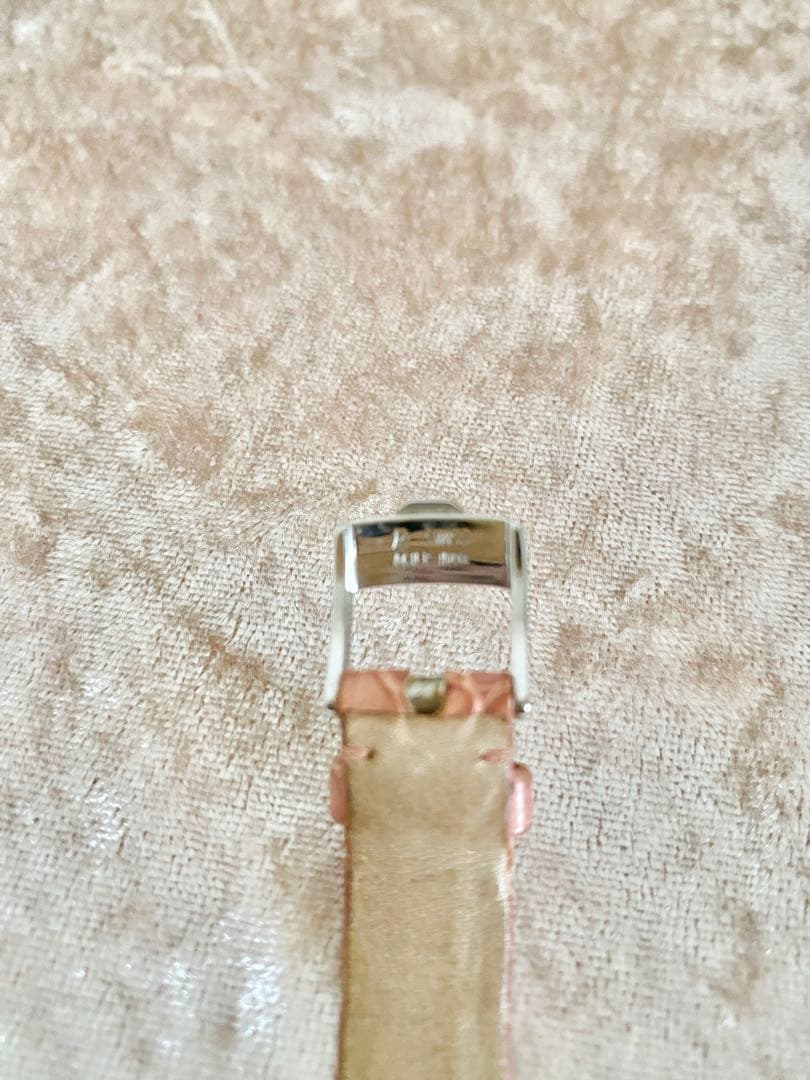 【中古品】Chopard スクエアフェイス 時計 ピンク