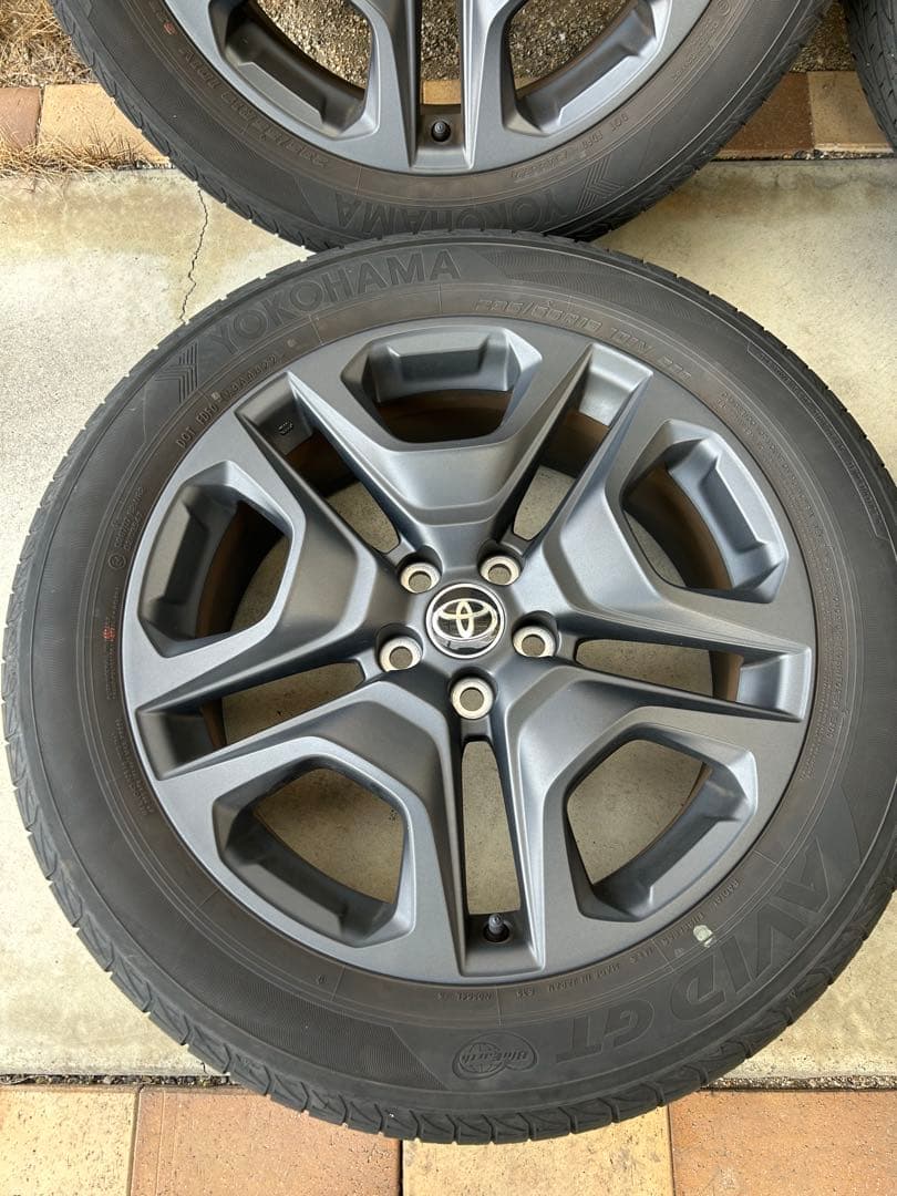 235/55/R19 タイヤホイールセット　送料込（たのメル便）