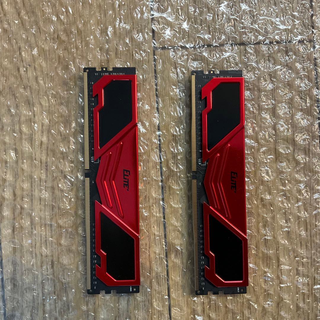 TEAMGROUP DDR4 メモリ 2666MHz 16GB (8GBx2枚)